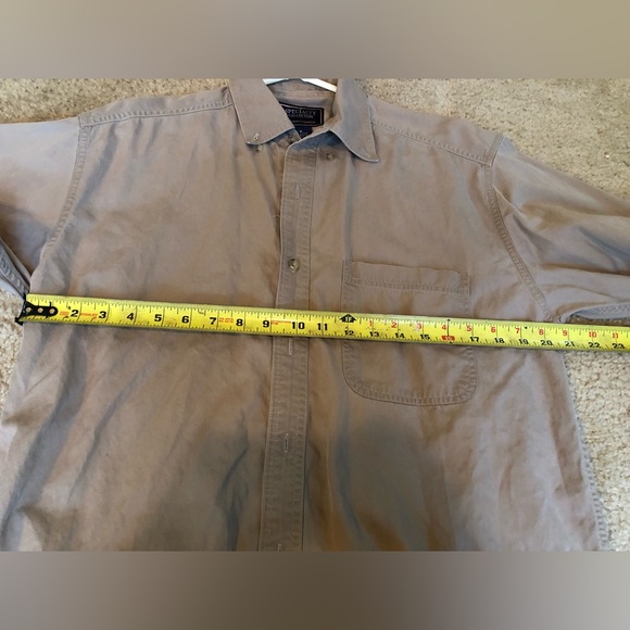 Specialty Collection Shirt Mens Medium Button Down Cotton - Picture 7 of 7